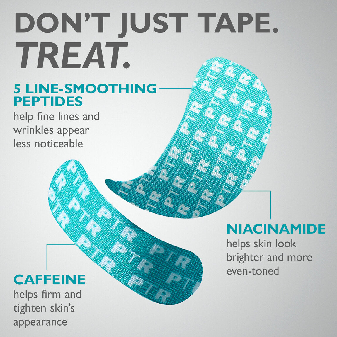 Peptide Infused Face and Eye Patches